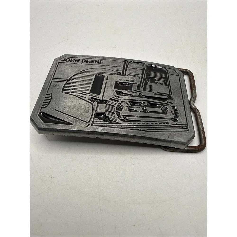 VTG 1983 John Deere Construction Utility Crawler Tractor Bulldozer belt buckle